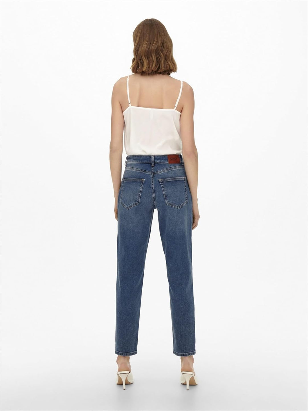 ONLY Womens Dark Blue Denim Jeans Stretch
