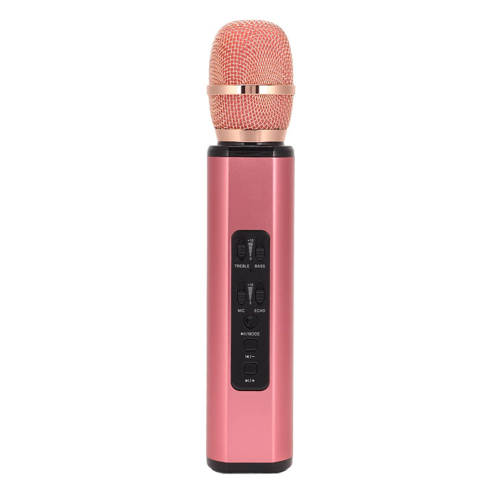 Sorandy K6 Drahtloses Bluetooth-Karaoke-Mikrofon, Tragbares Handheld-Karaoke-Mikrofon-Lautsprecher-M