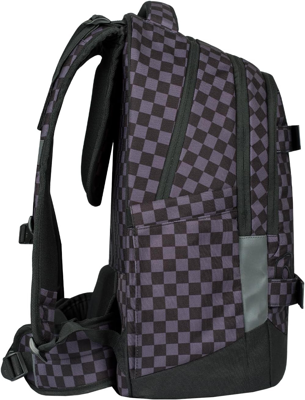Baagl Schulrucksack Set Jungen Mädchen Teenager 3 Teilig, Skateboard Rucksack Skate MAX, Schultasche