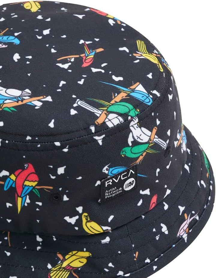RVCA Luke Pelletier X Kristen LIU Wong Bucket Hut 2022 Black Schwarz, Schwarz