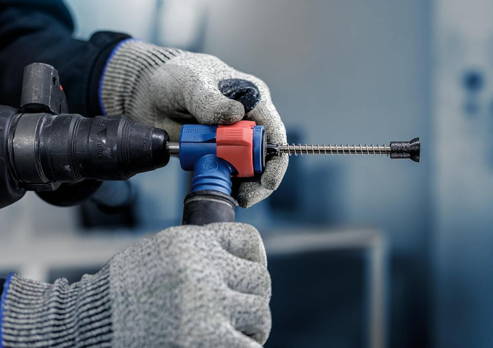 Bosch 1x EXPERT SDS Clean plus-8X Hammerbohrer-Set für Installationen (Ø 6,5 mm, Professional Zubehö