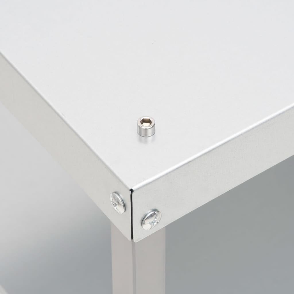 Tisch für Räucherofen 40x28x44,5 cm Verzinkter Stahl,3.63kg,364747