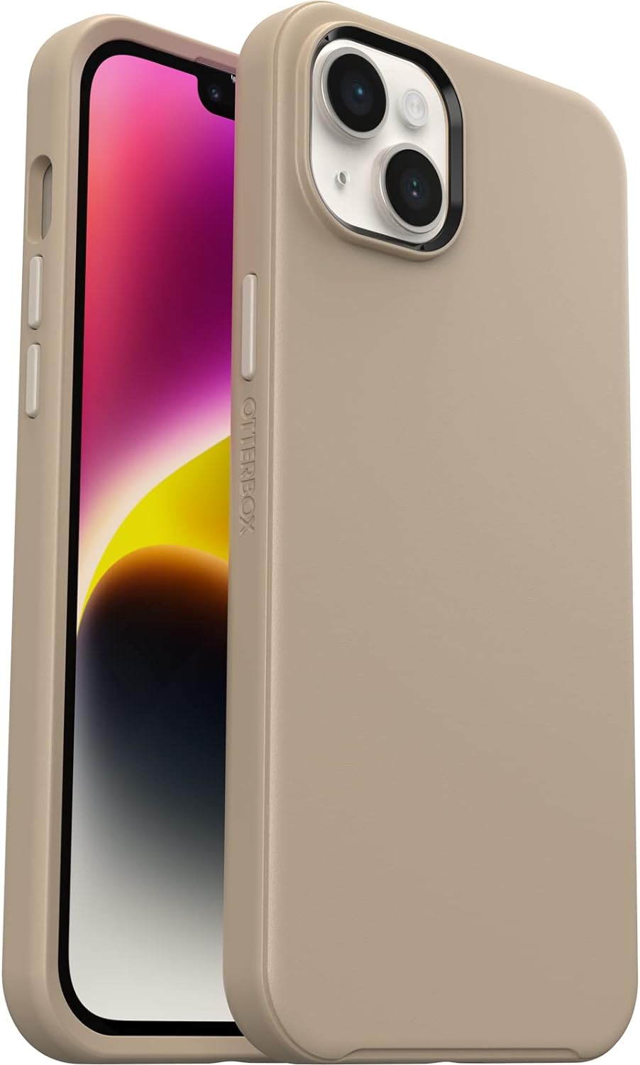 OtterBox Symmetry+ Hülle für iPhone 14 Plus mit MagSafe, stossfest, sturzsicher, schützende dünne Hü
