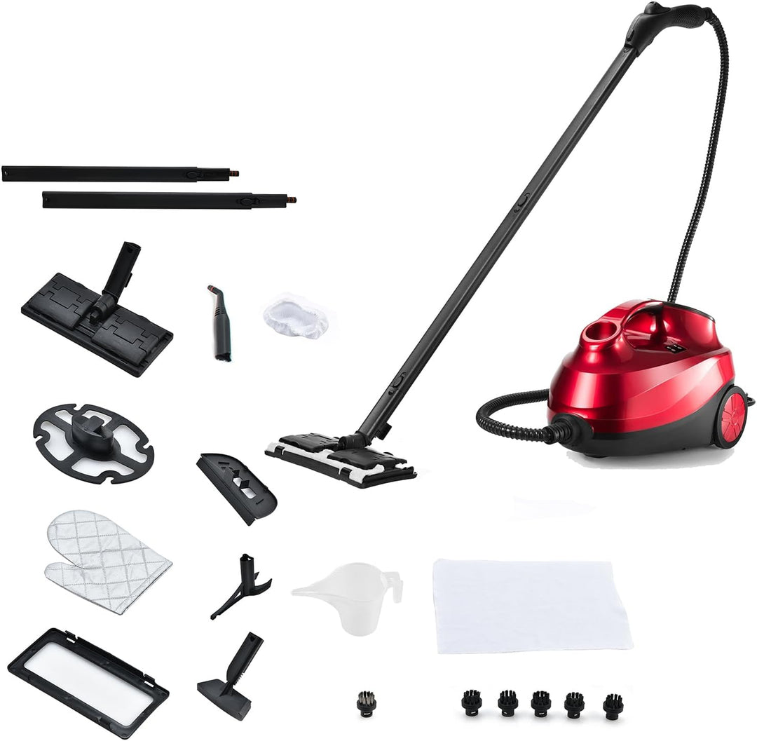 GOPLUS Dampfreiniger, Dampfdruck: max. 4,0 bar, variabler Dampf, Aufheizzeit: 5 Min., Leistung: 2000