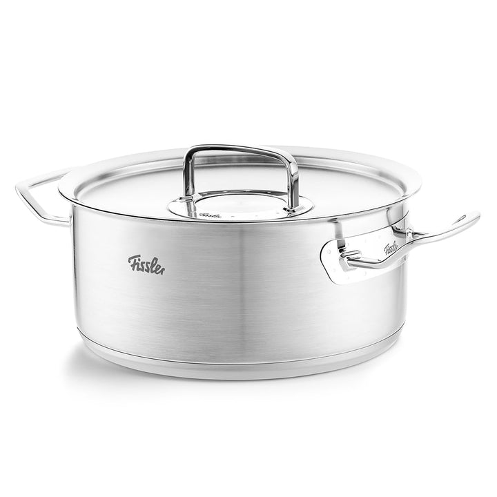 Fissler Original-Profi Collection / Braten-Topf (Ø 24 cm, 4,6 Liter) Edelstahl-Kochtopf, Bräter mit