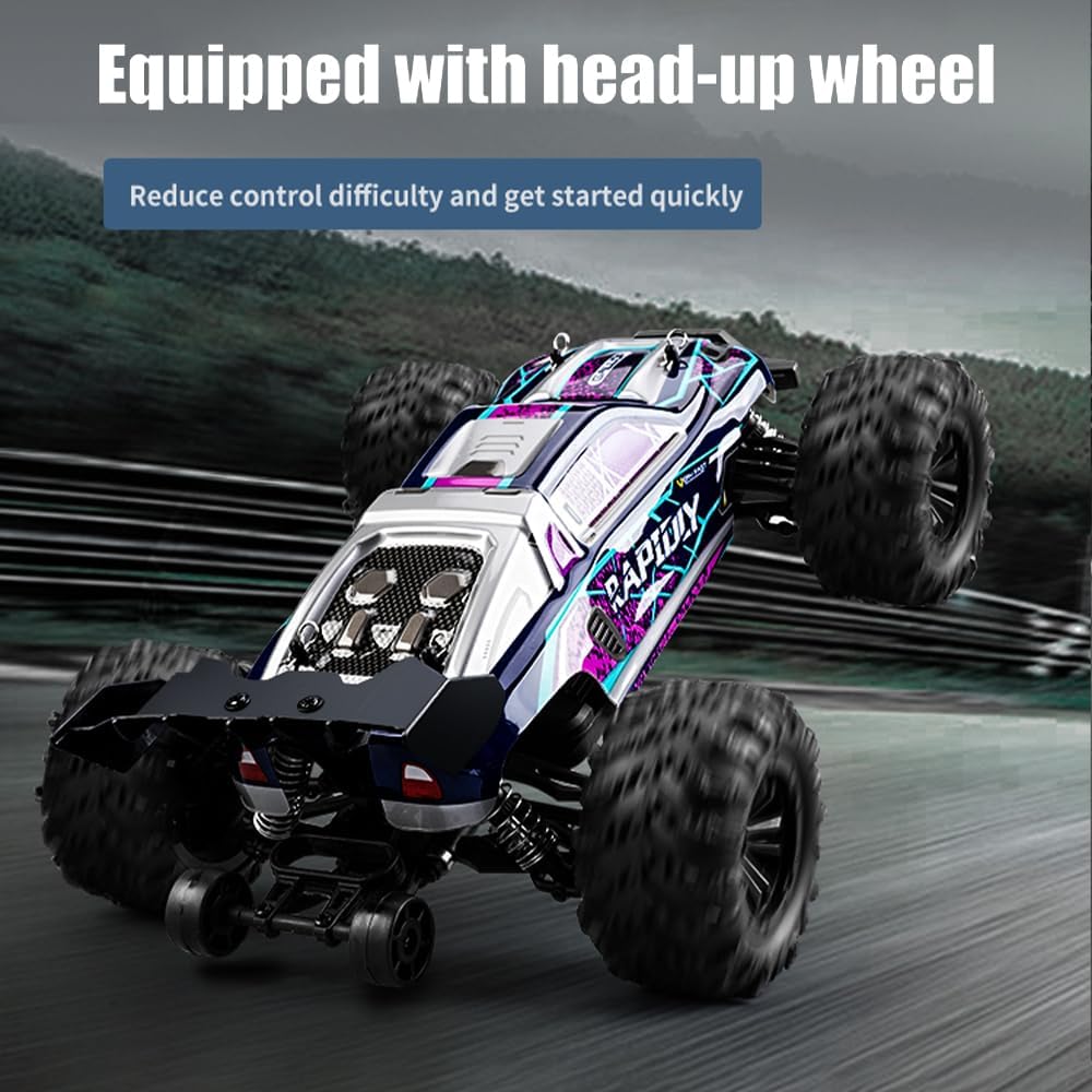 X-Verse 1:16 Ferngesteuertes Auto, 50KM/H Kohlebürste Motor RC Hohe Geschwindigkeit Offroad Drift Re