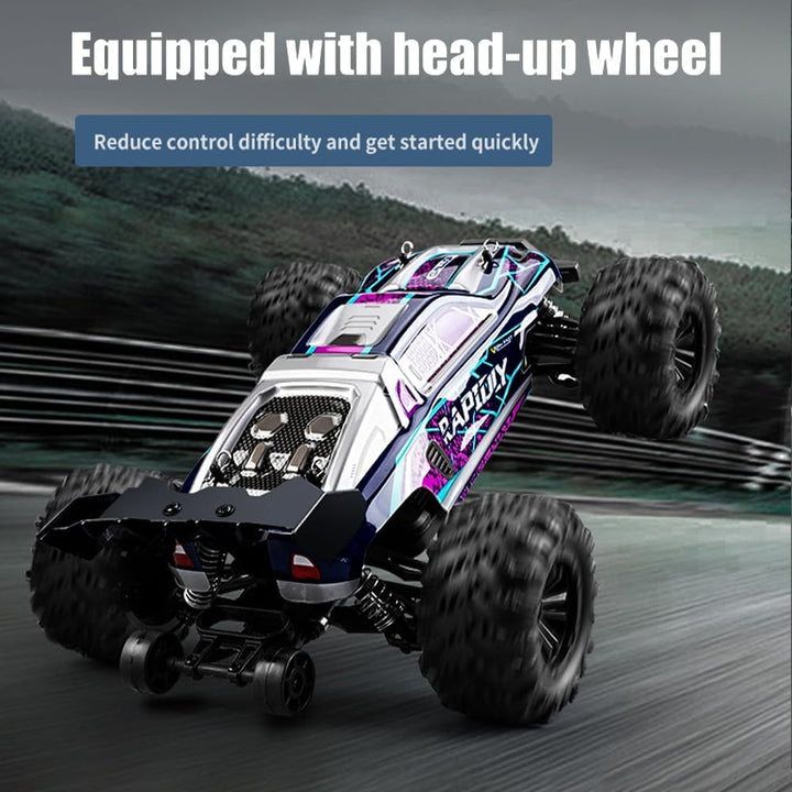 X-Verse 1:16 Ferngesteuertes Auto, 50KM/H Kohlebürste Motor RC Hohe Geschwindigkeit Offroad Drift Re
