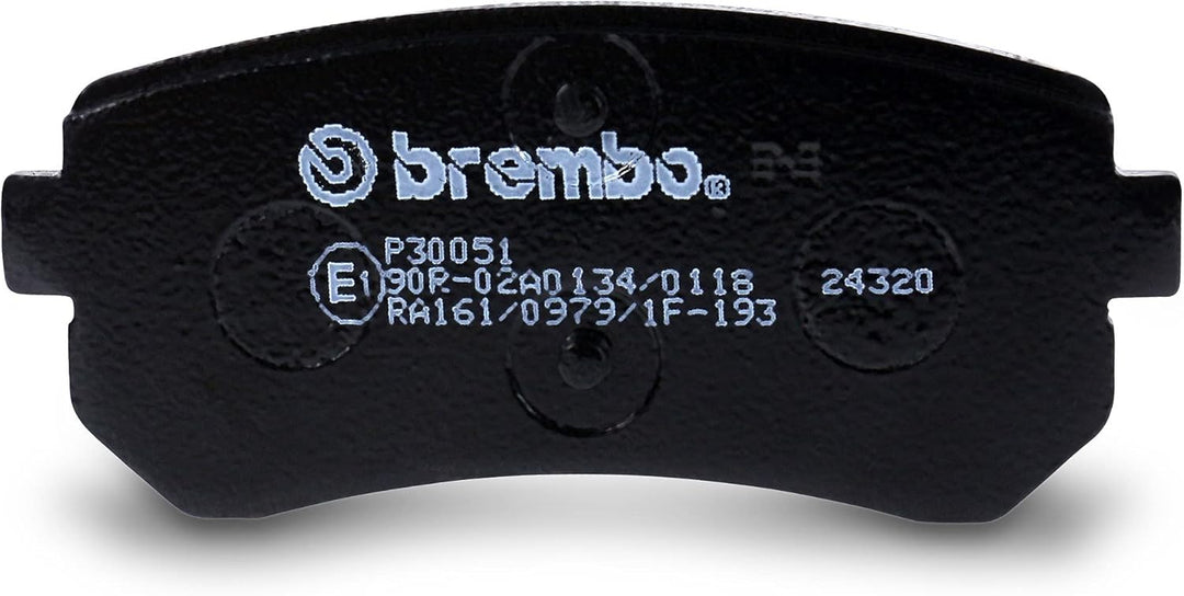 Brembo P30051 Hintere Bremsbeläge, Anzahl 4 Single, Single