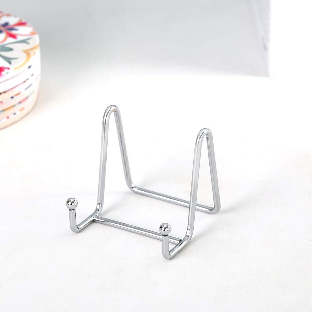 Staffelei Teller Ständer Aufsteller Halter - 6 Stück Eisen Metall Tellerständer Tellerhalter - Dekot