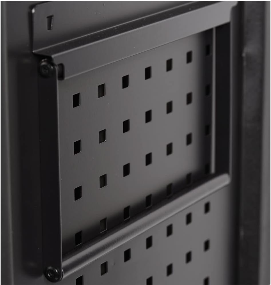 SW-Stahl 07121L Papierrollenhalter für Werkstattwagen I Zubehör für Lochwand I Wandhalter Papierroll