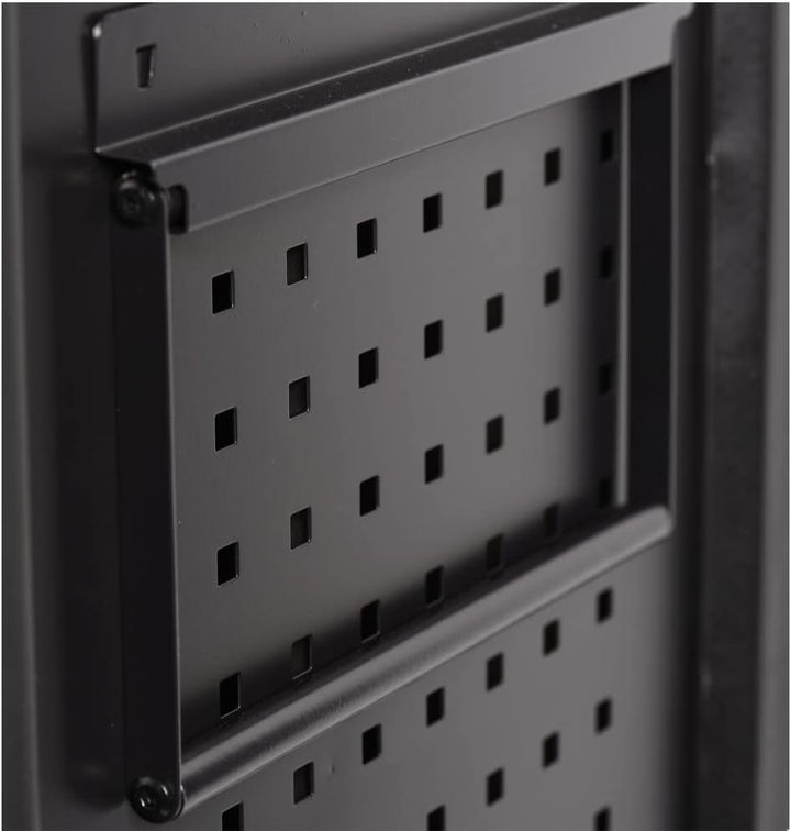 SW-Stahl 07121L Papierrollenhalter für Werkstattwagen I Zubehör für Lochwand I Wandhalter Papierroll