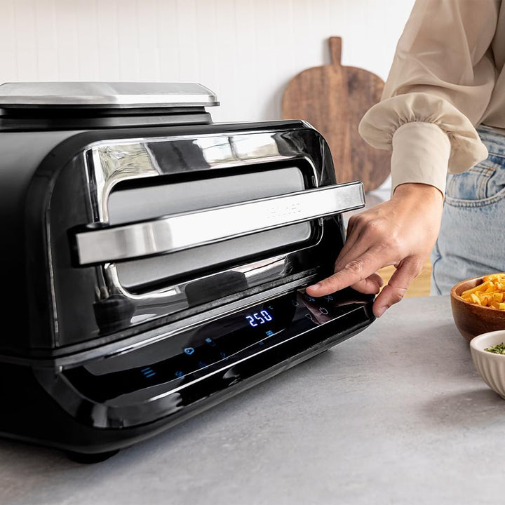 Cecotec Cecofry FireDome 6000 Air Fryer 6000 Ölfreier Grill Air Fritteuse, 2400 W, 6 Kochmodi und 4