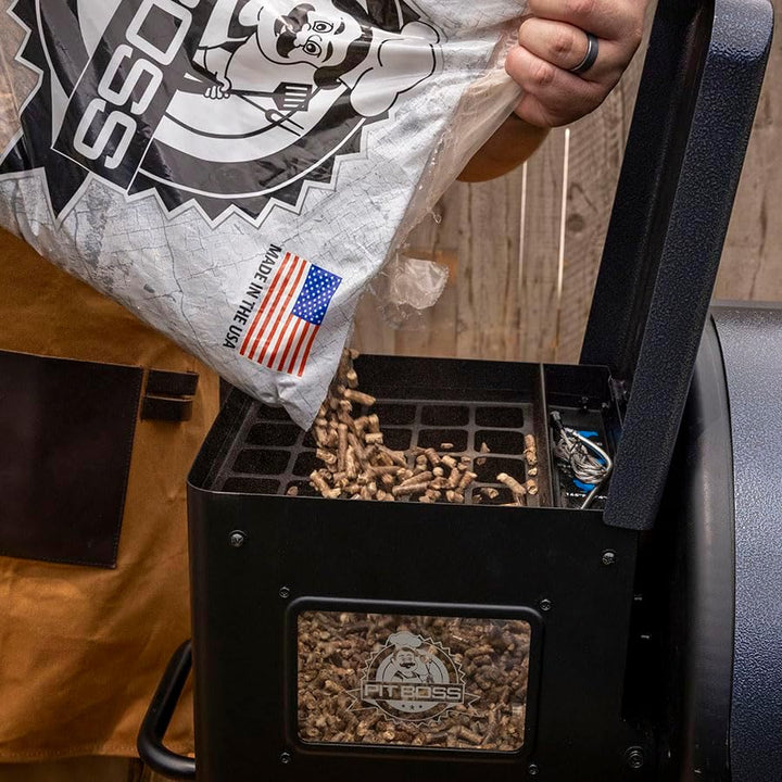 Pit Boss BBQ Hartholzpellets Wettkampfmischung, 9 kg, ohne Zusatzstoffe