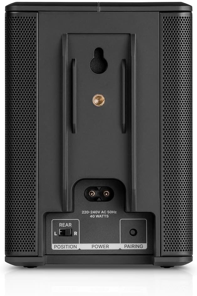 Teufel Effekt 2 Kabelloses, aktives Stereo-Lautsprecher-Paar als Rear-Speaker - Schwarz