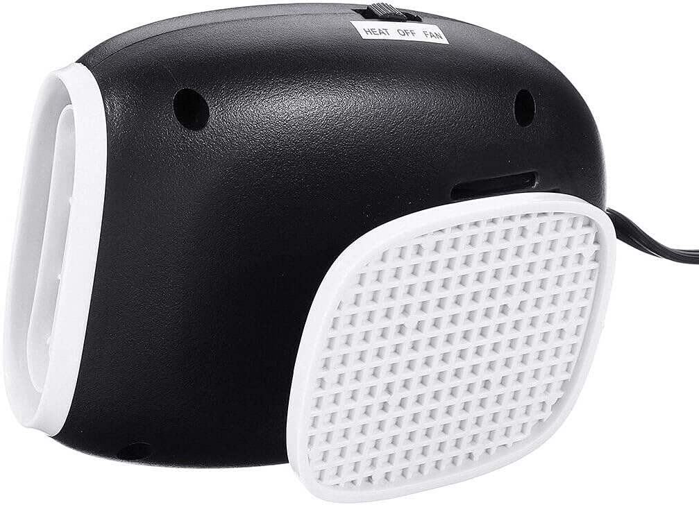 Auto-Heizlüfter, TOTMOX 12V 2-in-1 Auto-Zigarettenanzünder-Heizlüfter Defroster Demister