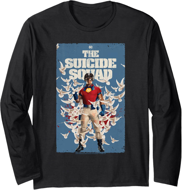 The Suicide Squad Peacemaker Poster Langarmshirt