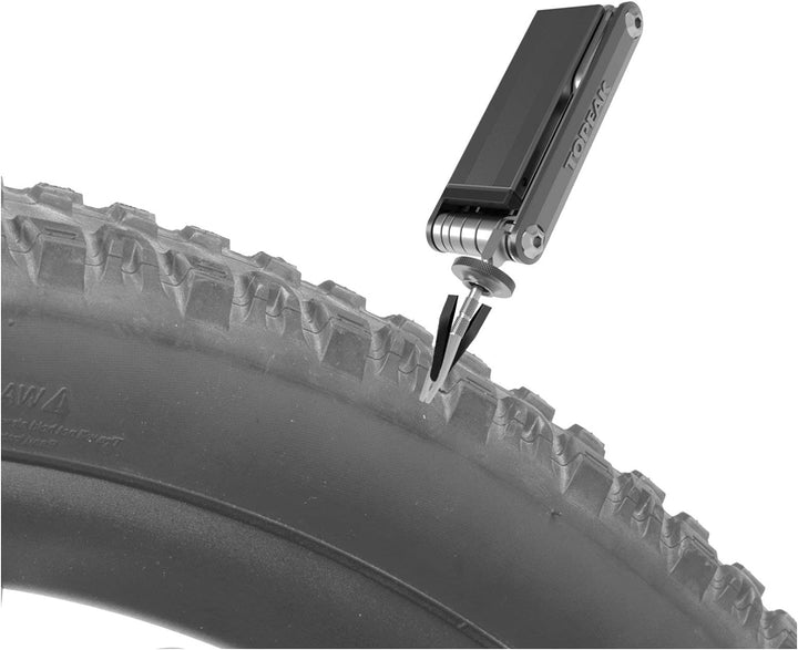 TOPEAK Tubi 18 Mehrzweckschlüssel 7,6cm Schwarz, 7,6cm Schwarz
