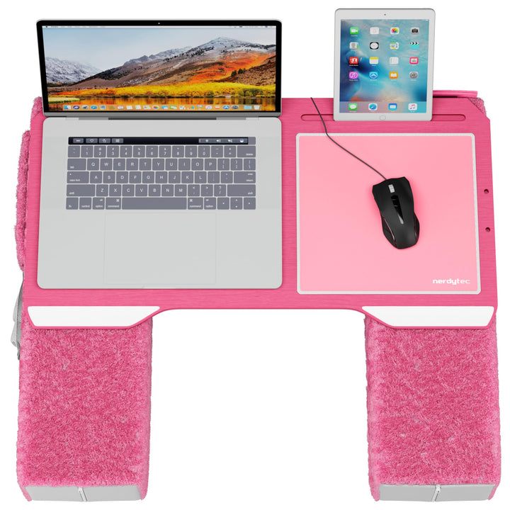 Couchmaster CYPINK, ergonomischer Laptoptisch für Couch, Sofa und Bett, extra breiter Laptop Tisch f