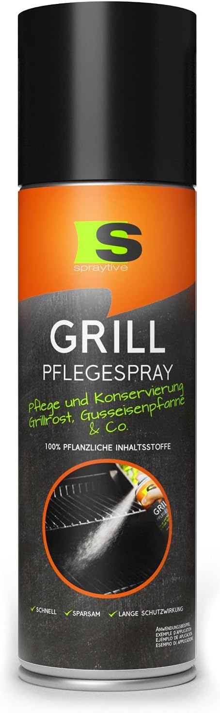 Spraytive Grillzeit BBQ Geschenkset - Grillanzünder, Trennspray, Grillpflegespray - Grillgeschenk fü