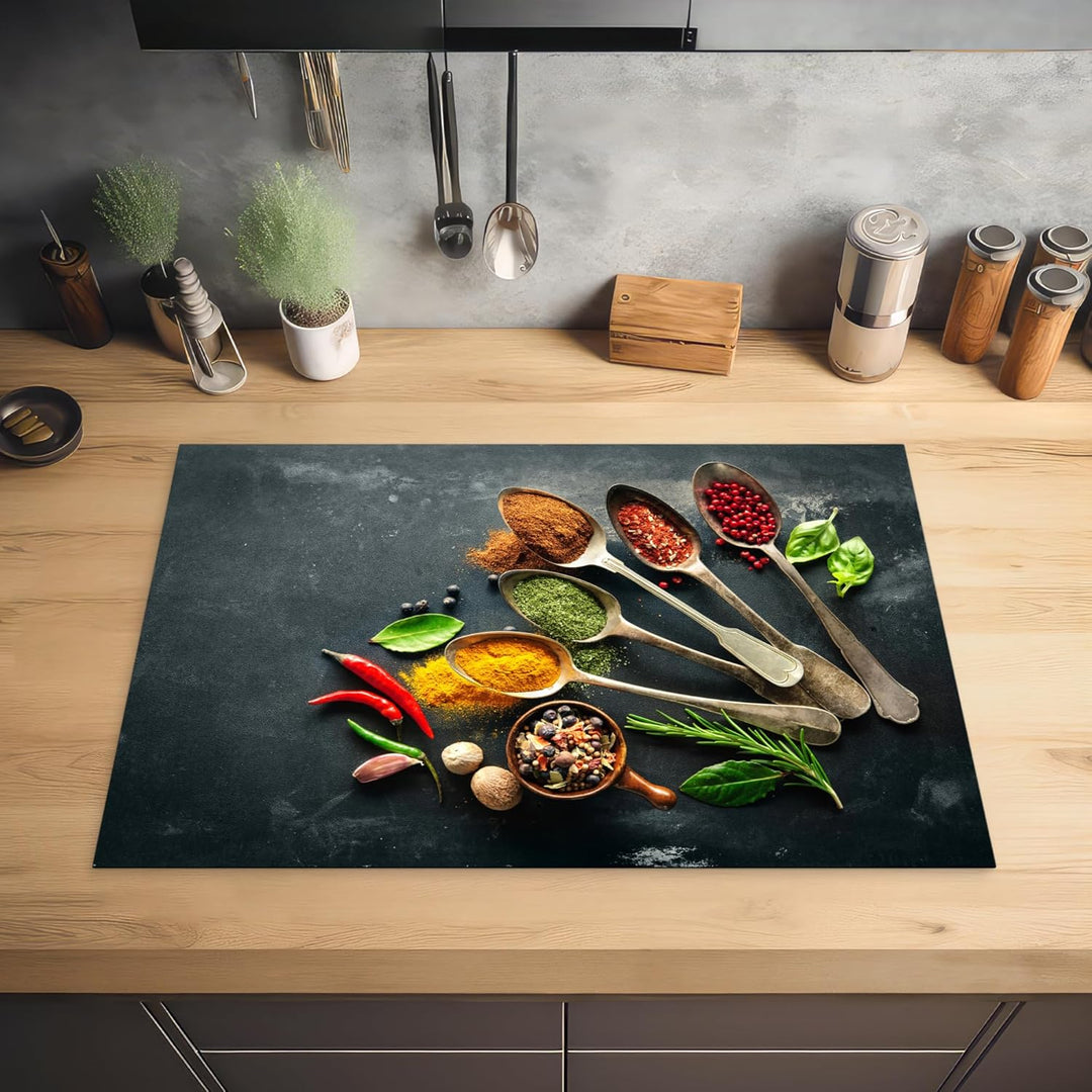 Herdabdeckplatte 76x51 cm Einteilig Abdeckplatten Cerankochfeld Abdeckung Ceranfeld Herdplattenabdec