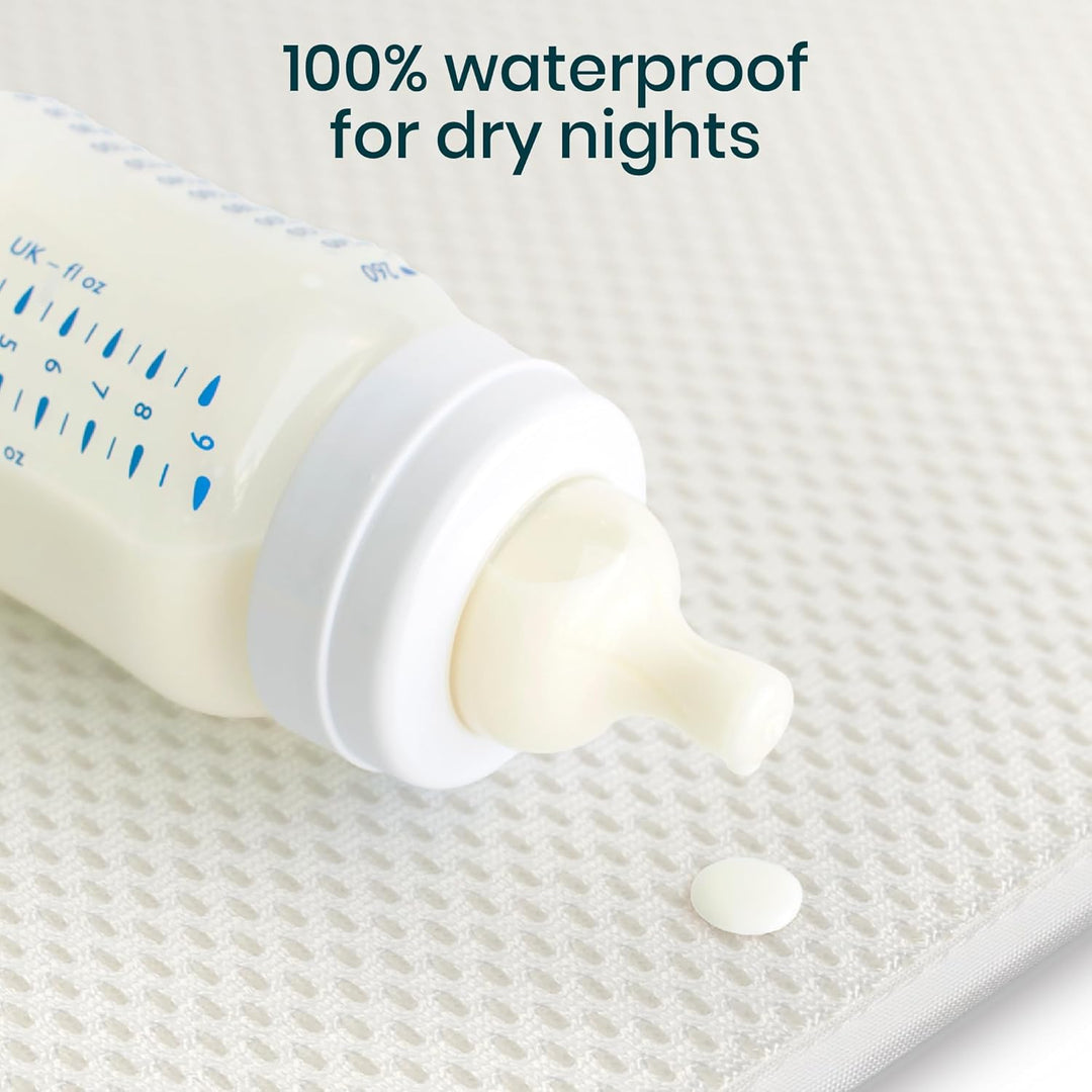 Tutti Bambini Matratzenschoner für Kinderbetten von CoZee – 100 % wasserdicht, maschinenwaschbar, sa