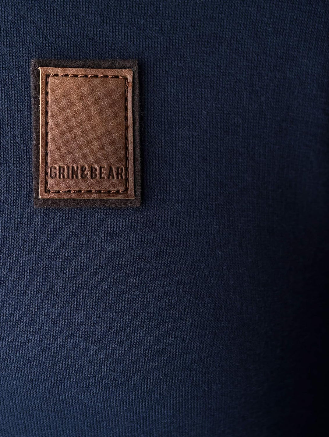 Grin&Bear Hoodie Herren Sweatshirt GEC484 S Navy, S Navy
