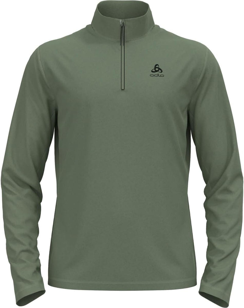 Odlo Herren Sweatshirt L Matte Green, L Matte Green