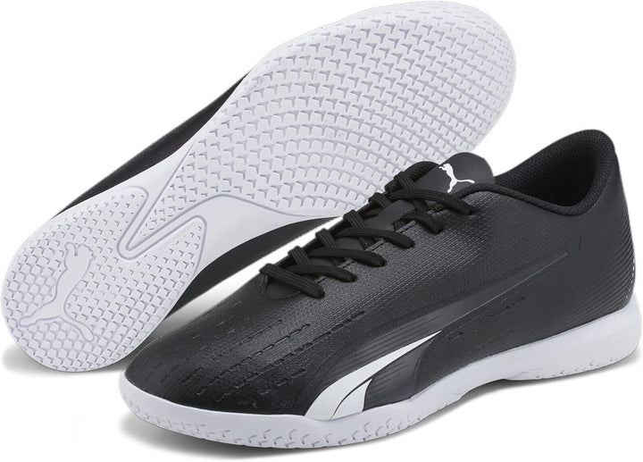 PUMA Herren Ultra Play It Fussballschuh 45 EU Puma Black Puma White, 45 EU Puma Black Puma White