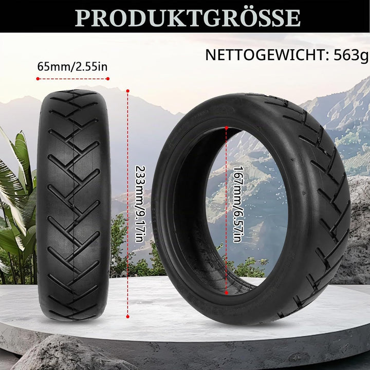2 Stück 250 * 54 Schlauchloser Reifen 10 Zoll Tubeless Reifen für Xiaomi 4Pro/ 4Lite Electric Scoote