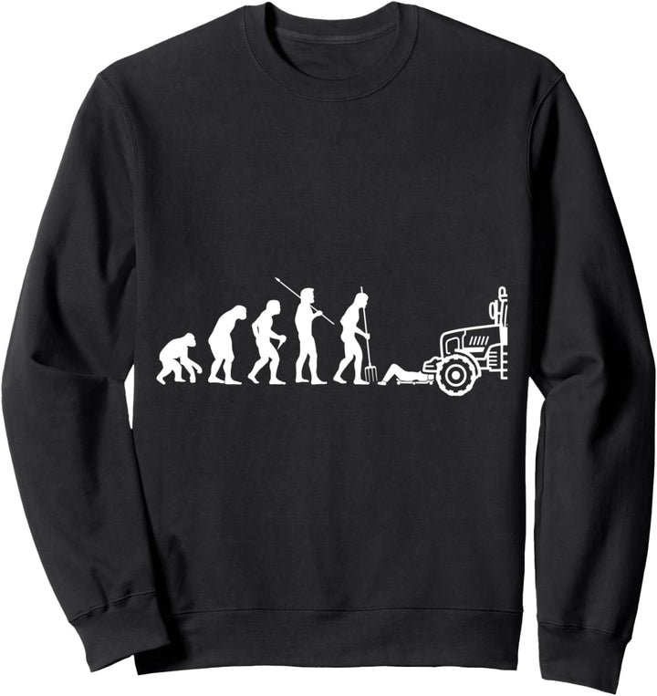 Traktor Landmaschinenmechaniker Evolution Sweatshirt