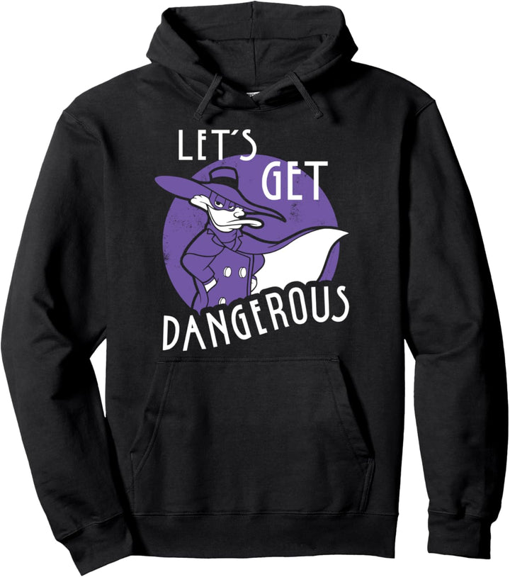 Disney Darkwing Duck Let's Get Dangerous Pullover Hoodie