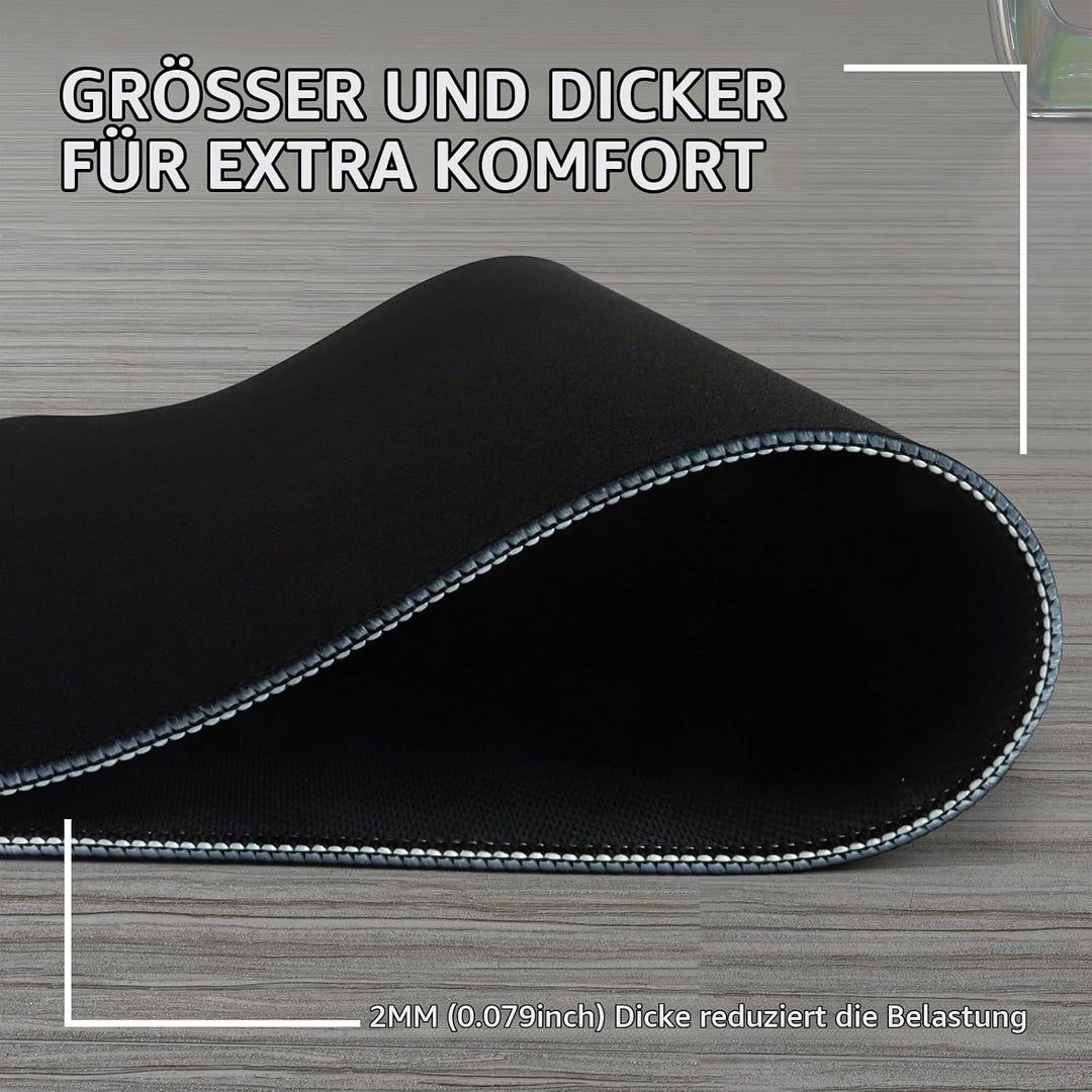 LexonElec x Attack Shark Mittelgrosses Gaming-Mauspad, Desktop-Mauspad Aus Superfeiner Faser, 17,32