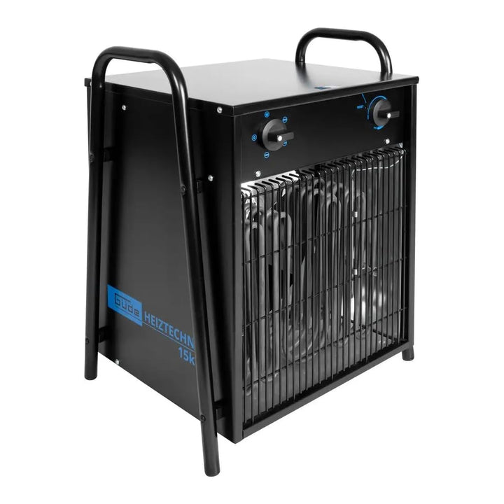 Güde 85014 Elektroheizer GH 15 EV, 15 kW, 400 V, Schwarz Single, Single