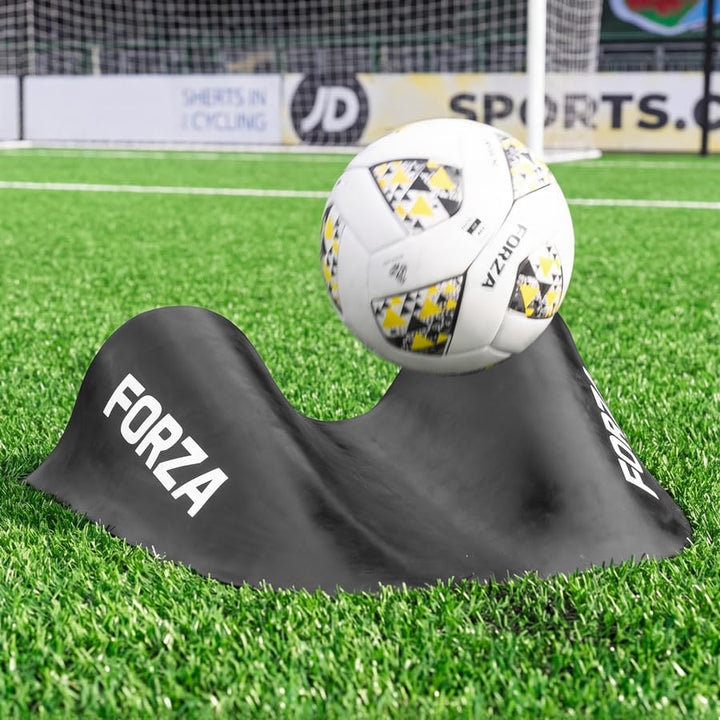 FORZA-Ablenkrampe für Torwarttraining | Robuster Gummiballabweiser – Ideal für Reaktions- und Reflex