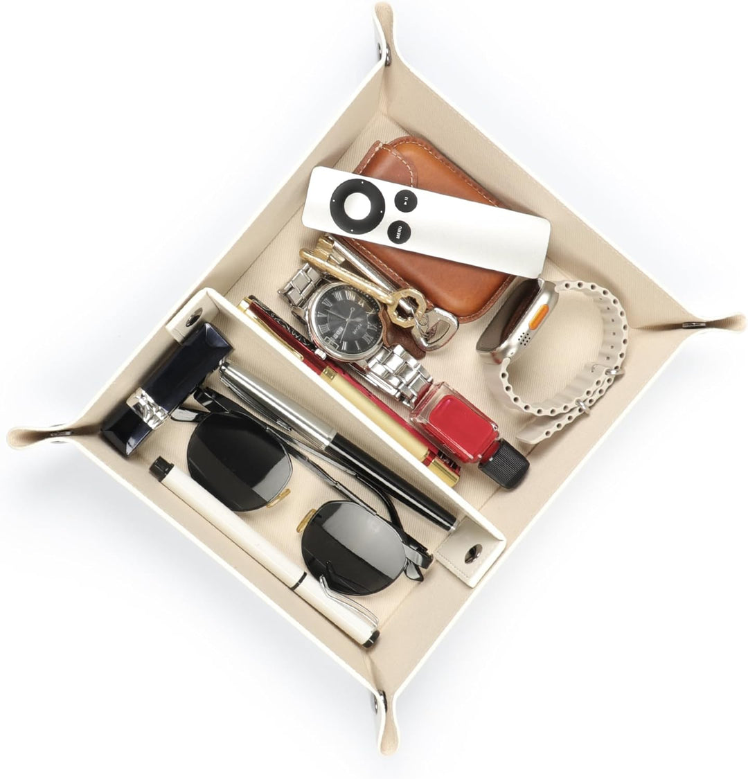 Londo Leder Taschenleerer - Vide Poche - Ledertablett Organizer, Praktische Aufbewahrungsbox - für G