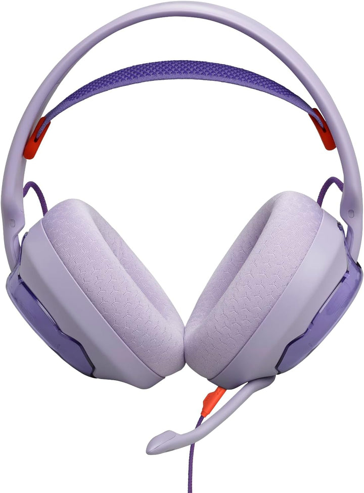 JBL Quantum 250 Kabelgebundene Over-Ear-Gaming-Kopfhörer, JBL Quantum Spatial Sound, Mikrofon mit Ge