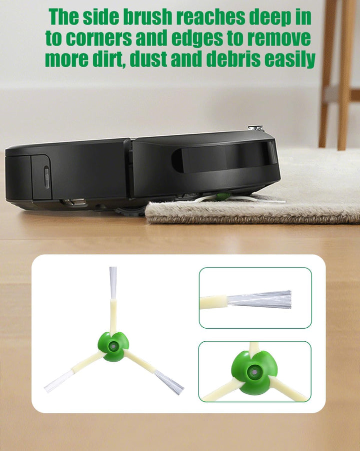 Ersatzteile für iRobot Roomba E/I/J Serie, i7 i7+ i3 i3+ i4 i4+ j7 j7+ E5 E6 Staubsauger, Bürsten Zu