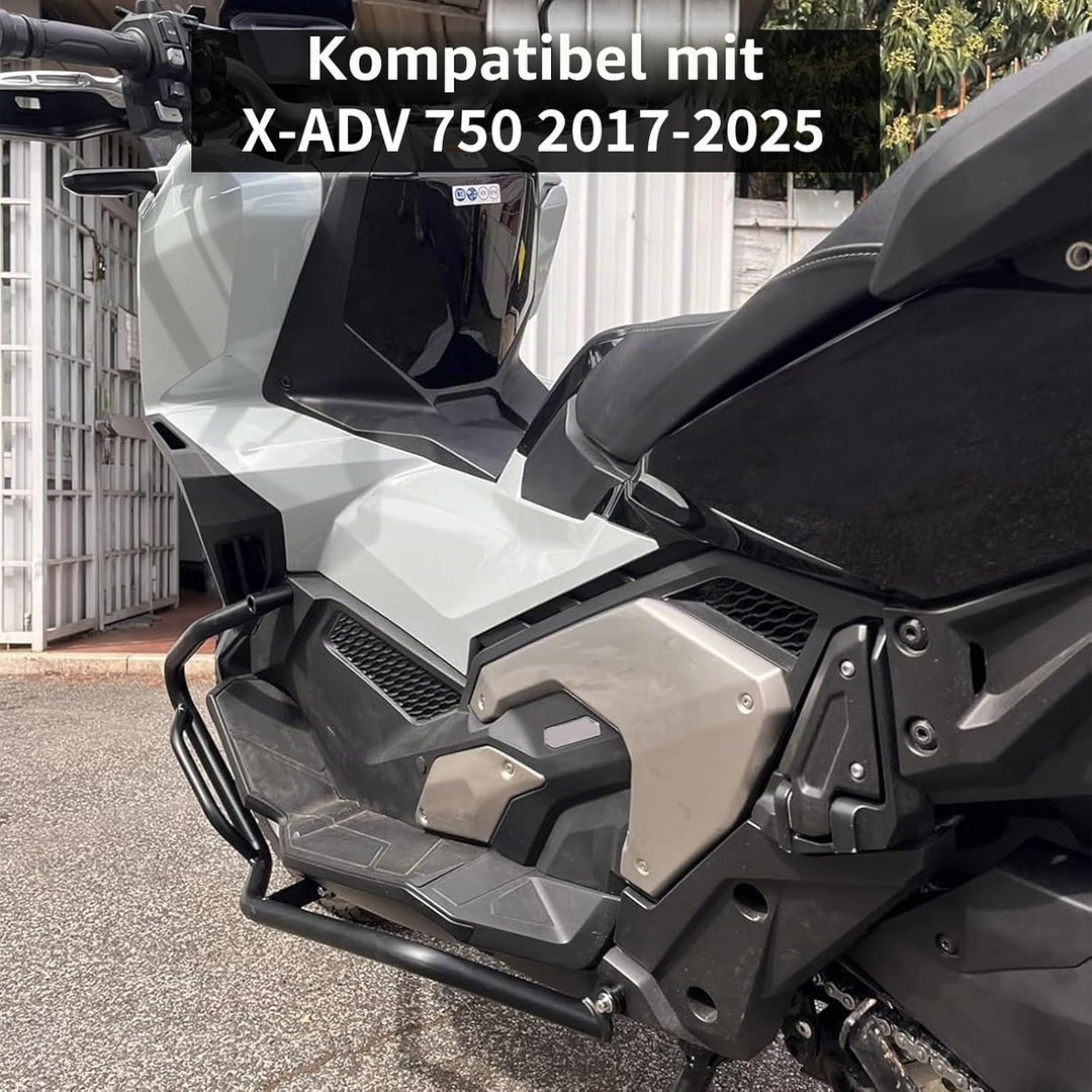 Motorrad-Sturzbügel kompatibel mit Honda X-ADV 750 2017-2025, Stahl-Motorschutz X-ADV 750 Sturzbügel