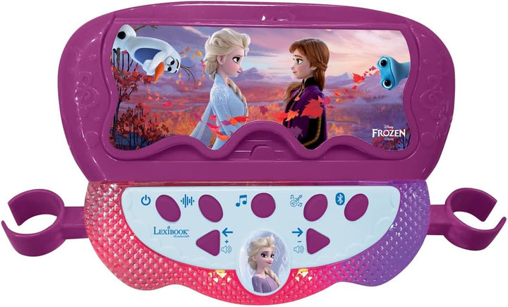 LEXIBOOK S160FZ Disney Frozen Eiskönigin, Standlichtlautsprecher für Kinder, musikalisches Spiel, ve