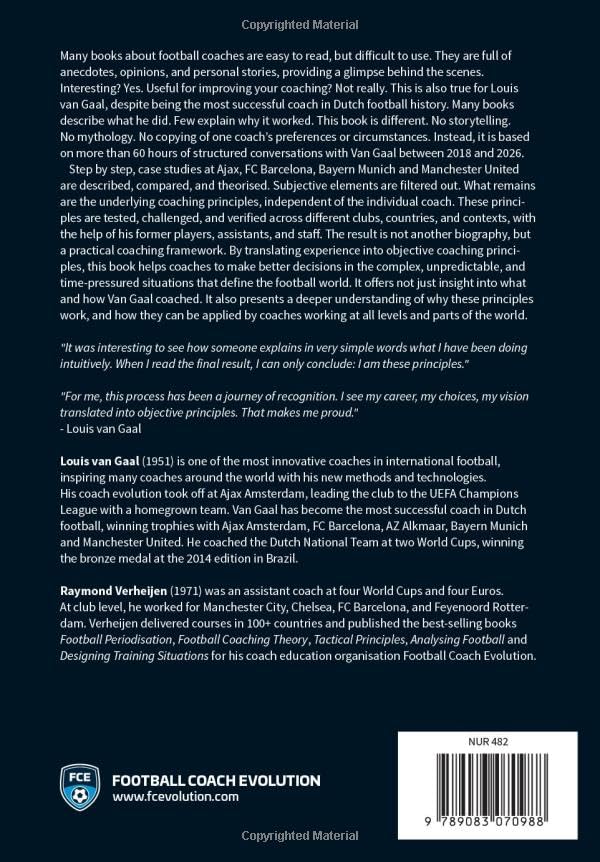 Coach Evolution Principles: Based on the coach evolution of Louis van Gaal, Taschenbuch