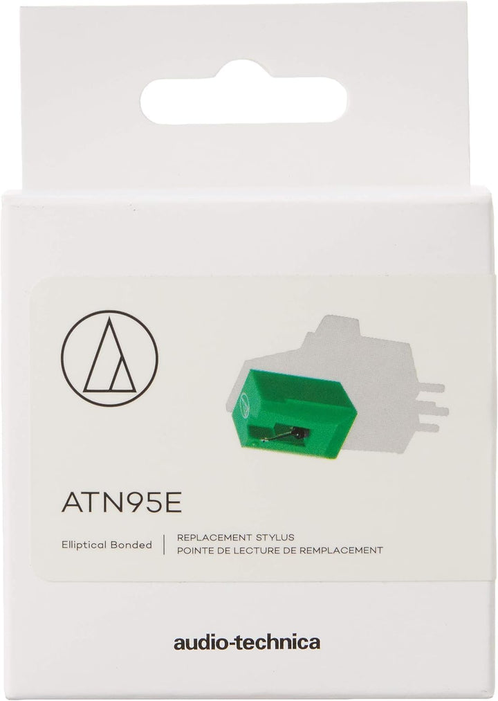 Audio-Technica ATN95E Ersatznadel für den Tonabnehmer AT95E Grün Single, Single