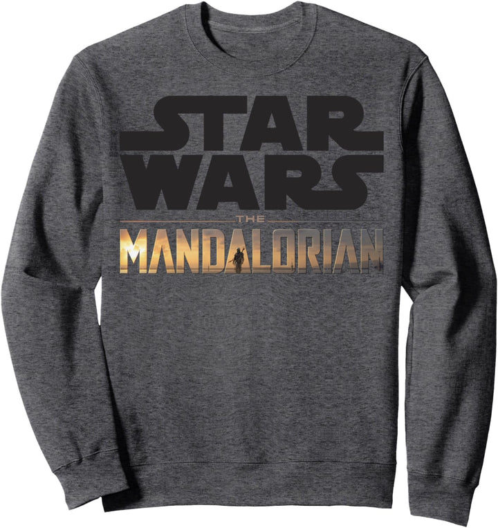 Star Wars The Mandalorian Logo Stack Sweatshirt