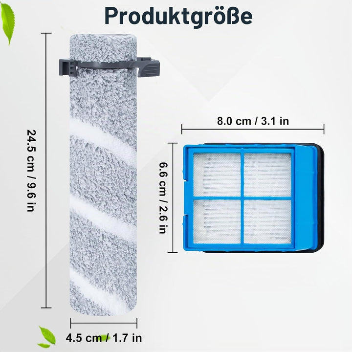 5 Stück Zubehörset für Bissell CrossWave OmniForce Edge 4076,4087,4000,4006,4007,4017,4008,3999,3912