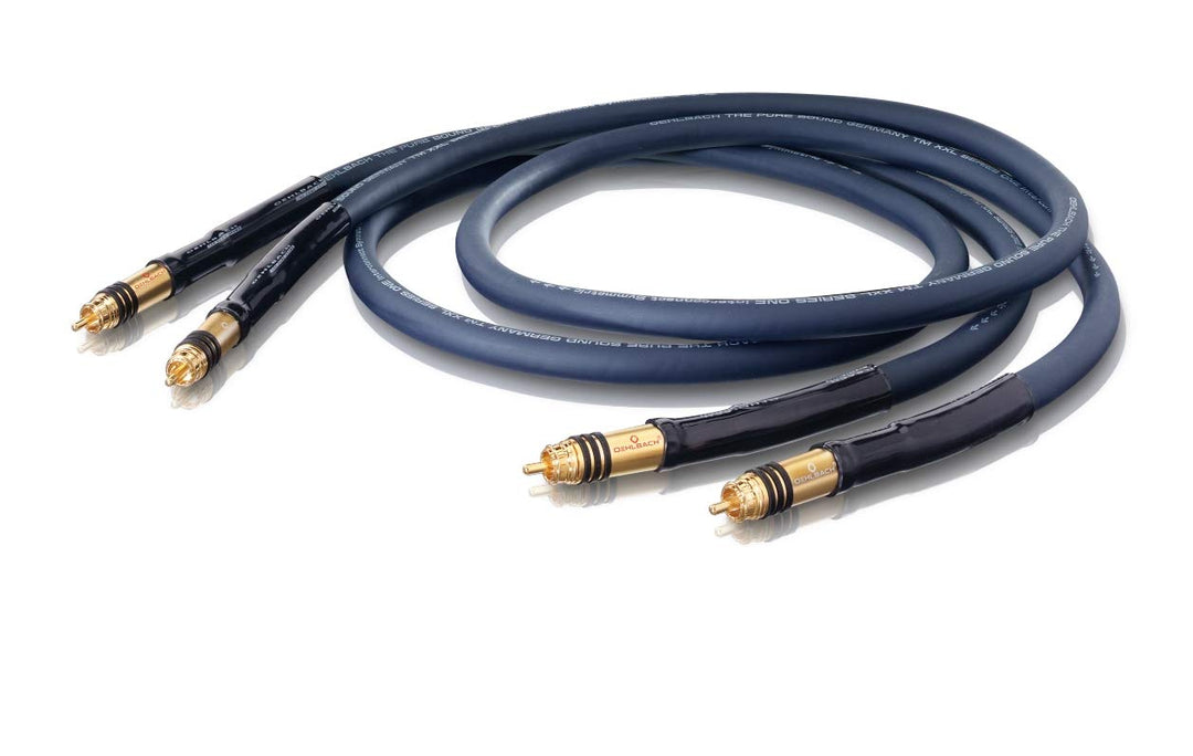 Oehlbach Series 1 - High End Stereo Audio-Cinch Kabel Set - Made in Germany, Mehrfachschirmung, syme