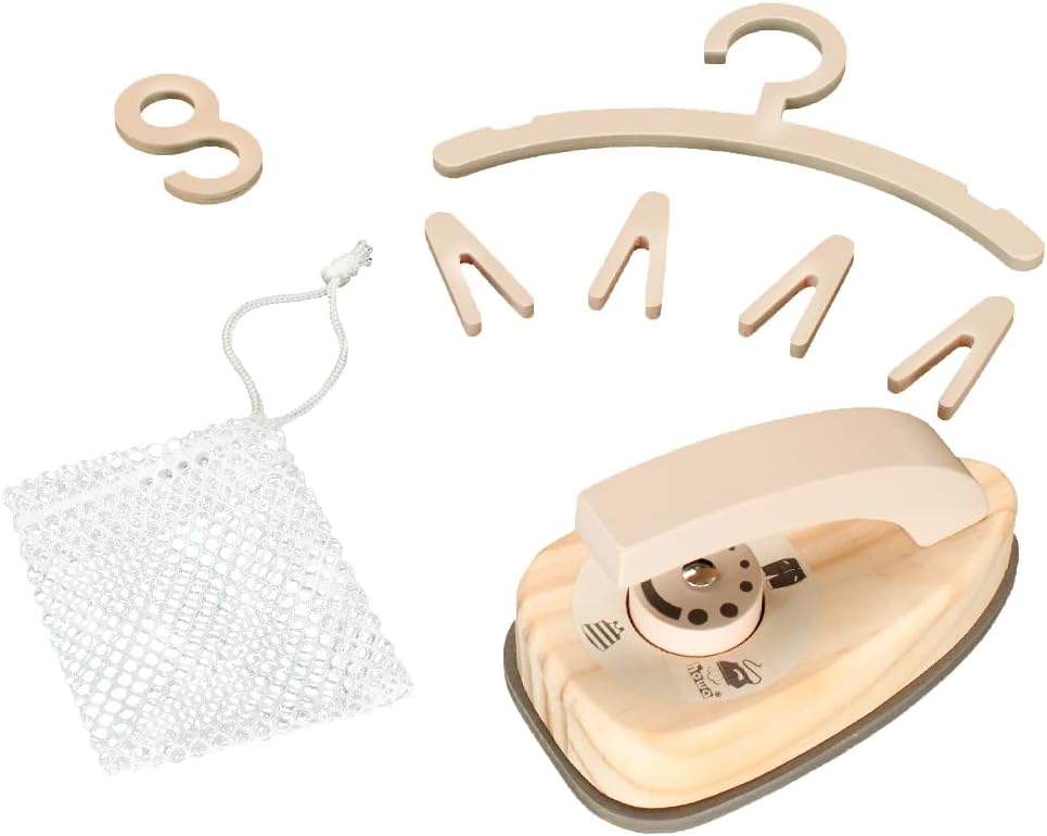 howa Spielzeug Bügelbrett Holz miniflowers Holzspielzeug Bügelbrett Kinder klappbar, höhenverstellba