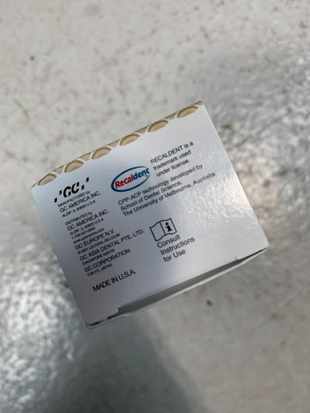 2x GC Tooth Mousse Zahnpasta 35ml Tube Vanille (2x 35ml)
