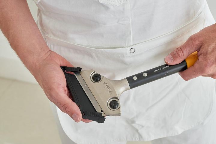 Tajima Schaber 3 Klingen, Kurzstiel, 200 mm, 1 Stück, TAJ-16126 18mm mit 200mm Stiel Stielschaber, 1