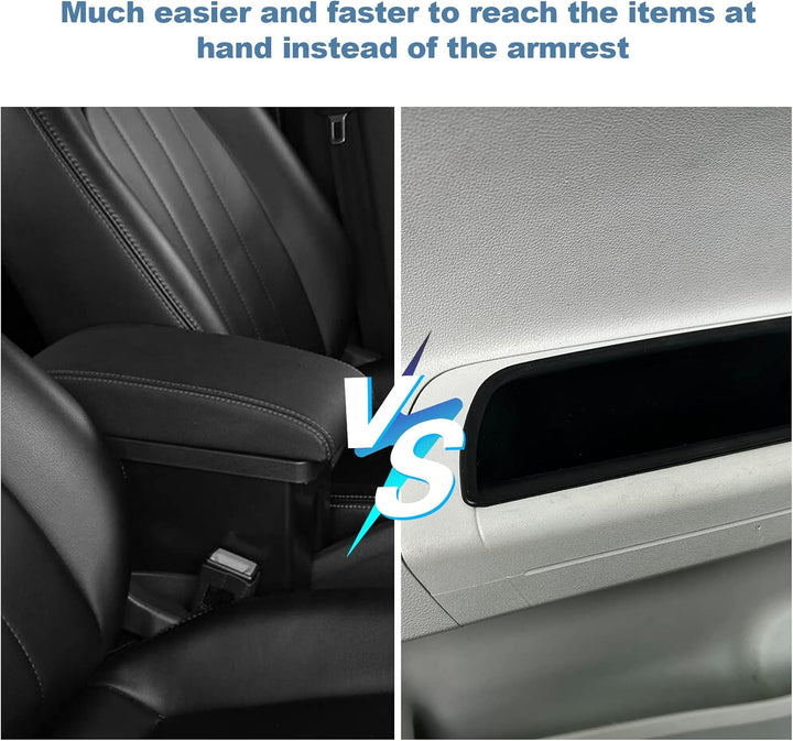 CDEFG Kompatibel mit VW Up E UP! Seat MII Skoda Citigo 2013-2022 2023 Auto Aufbewahrungsbox Autotür