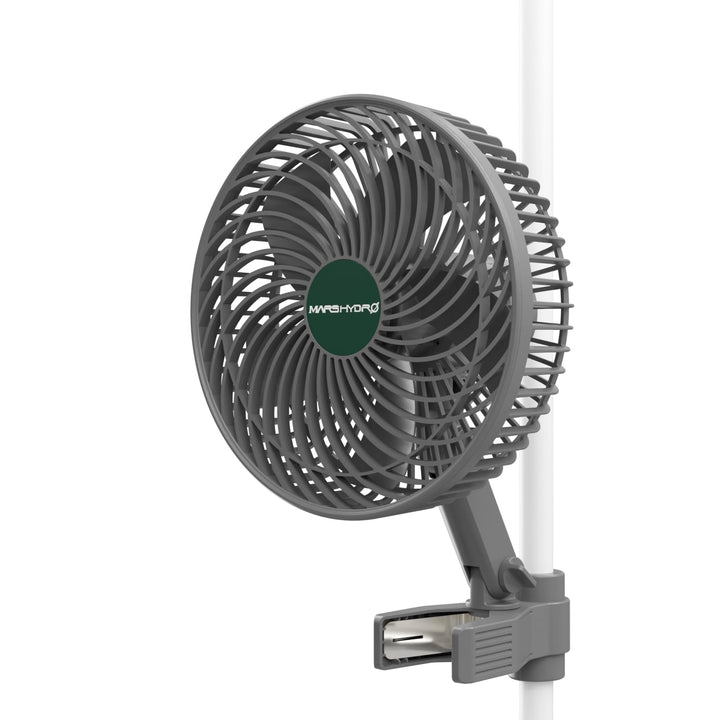 MARS HYDRO Grow Ventilator Oszillierend mit Clip 6-Zoll, 10 Windstufen 1PC, 1PC