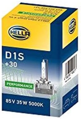 HELLA - Glühlampe - D1S - White light - 24/12V - 35W - 5000K - Sockelausführung: Pk32d-2 - 8GS 009 0